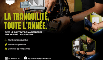 Contrat de maintenance sur mesure OPHTAREPAIR