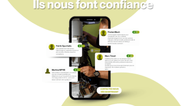 OPHTAREPAIR affiche une note de 5/5 sur Google Avis : merci pour votre confiance !